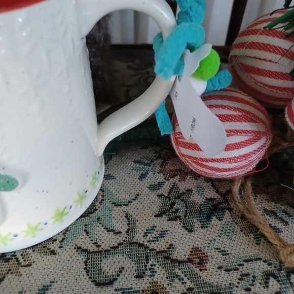 Anthropologie Bundle Up Monogram Holiday Mug "H" - Picture 2 of 6